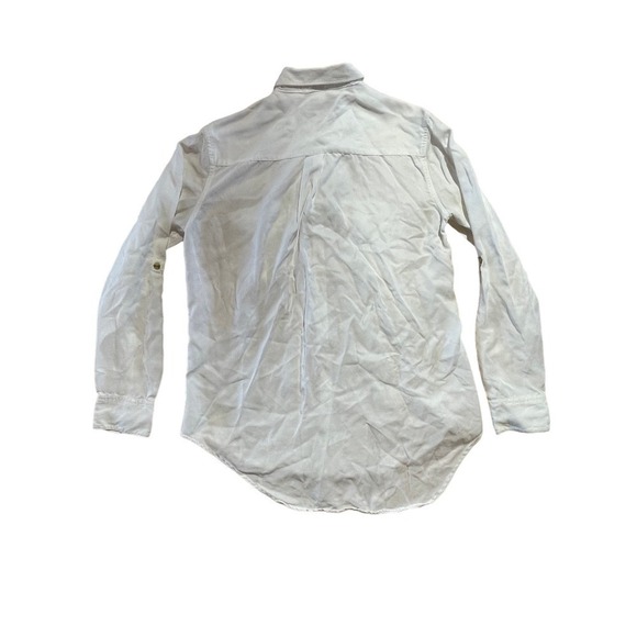 Harper White Long Sleeve Button Down Collared Shirt Womens Size S - Picture 6 of 6